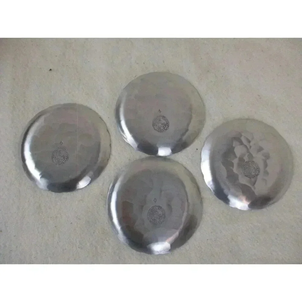 WENDELL AUGUST FORGE Aluminum Dish Handmade Duck Motif Coaster Hand Forged metal